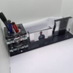 Premium Glass Office Card Holder