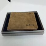 Engraved processed leather wallet - Image 3