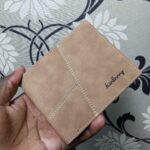 Engraved processed leather wallet - Image 4