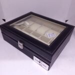 10 Slots Leather Watch Organizer