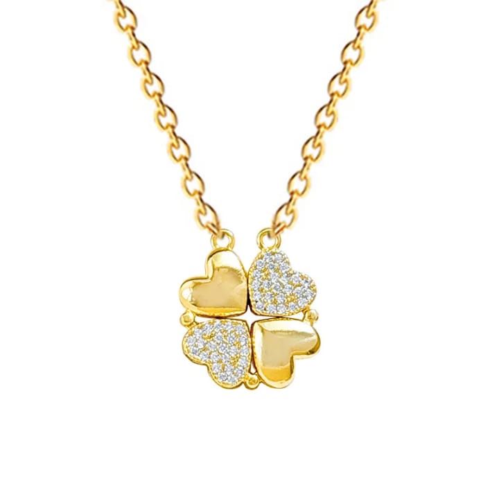 1PC Gold Stainless Steel Personlized Necklace Round2 1PC Gold Stainless Steel Personlized Necklace Round