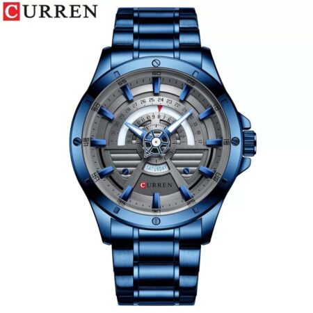CURREN Stainless Steel Dress Quartz Movement  Formal Occasion Men`s Wrist Watch