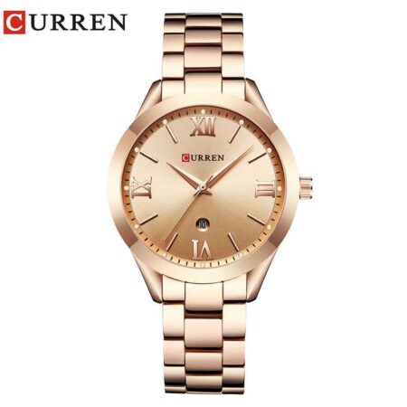 Curren Women’s Quartz Rose Gold Watch