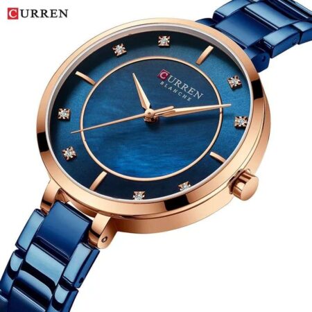 CURREN Women Stainless Steel Band Wristwatch