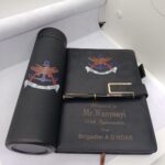 Branded Executive Notebook Pen and Flask Gift Set Kenya