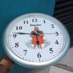 Branded Wall Clock Custom Logo & Message Corporate Promotional Clock