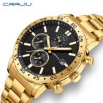 CRRJU Chronograph Men Watch