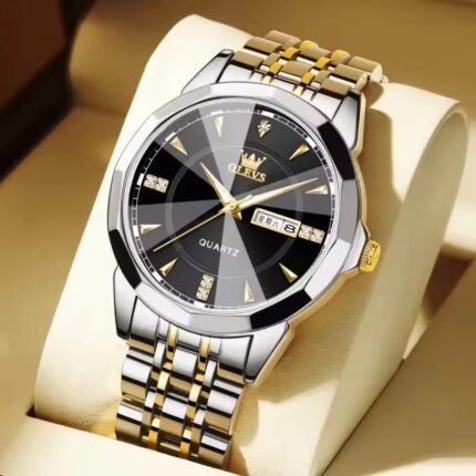 Olevs Men Top Military Quartz WristWatch