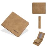 Classic Style Genuine Leather Men Wallet – brown