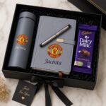 Corporate Business Gift Set, Notebook, pen , flask, chocolate