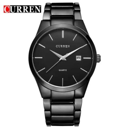 Curren Classic Quartz Watches Stainless Steel Business Men’s Wristwatch