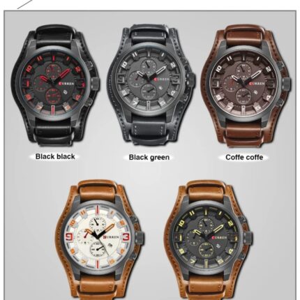 Curren Men Watch – Stylish Luxury Men's Wrist Watch for Business & Casual Wear