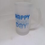 Customised Beer Mug – Personalized Engraved Glass Beer Mug Gift for Men
