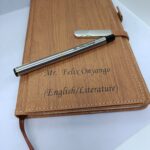 Customised notebook plus pen