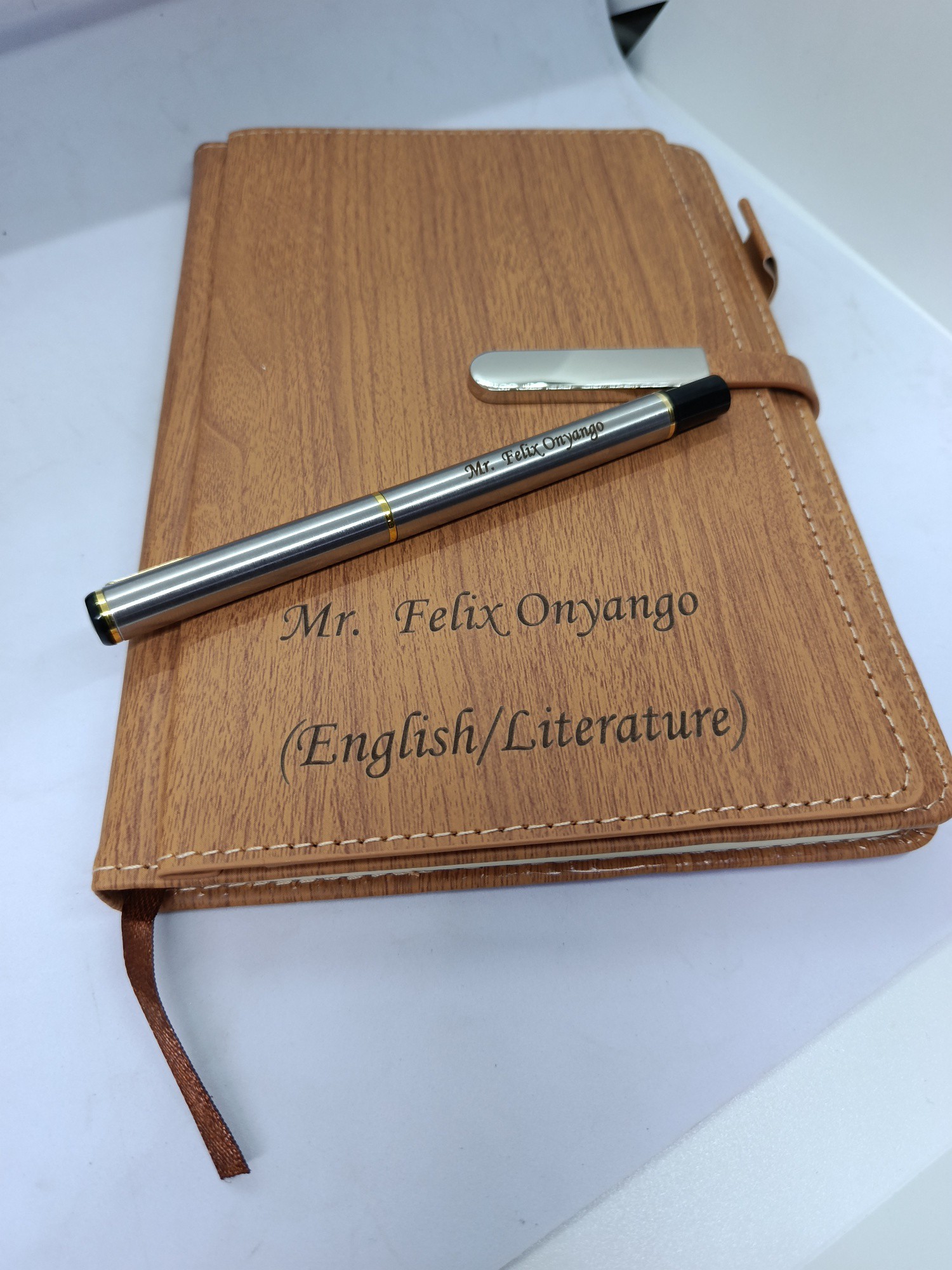 Customised notebook plus pen Customised notebook plus pen - Image 1