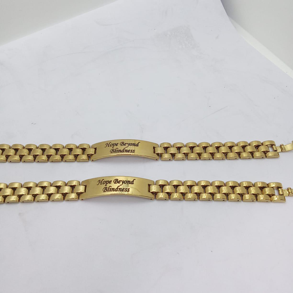 Engravable Stainless Steel bracelet Engravable Stainless Steel