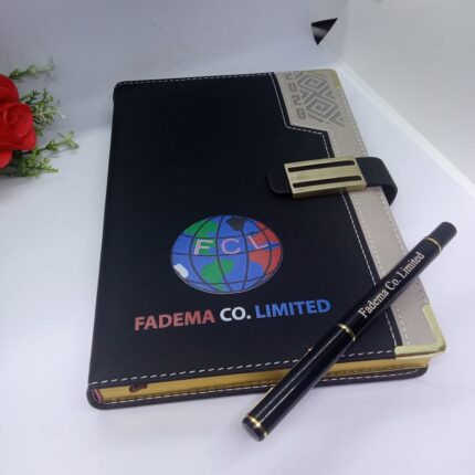 Engraved 2026 Diary and Pen Kenya