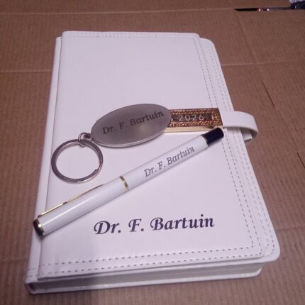 Executive 2027 Diary Pen and Keyholder Set – Premium Corporate Gift Set