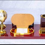 Executive customised office desk organizer