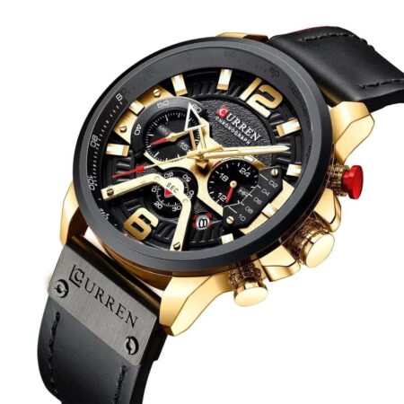Curren Men’s Sports Military Chronograph Watch