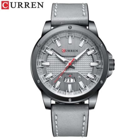 Curren Men’s Leather Band Business Watch