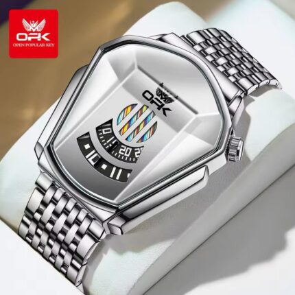 OAK Men Watch – Stylish Luxury Quartz Wrist Watch for Business & Casual Wear