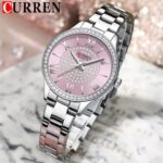 OLEVS 9084 Ladies Stainless Steel Watch – Stylish Quartz Watch, Water Resistant - Image 2