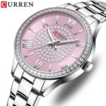 OLEVS 9084 Ladies Stainless Steel Watch – Stylish Quartz Watch, Water Resistant