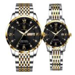 POEDAGAR Couple Watches – Elegant Matching His & Hers Luxury Wrist Watch Set