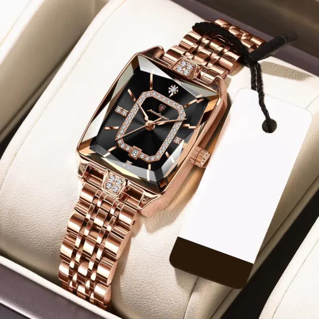 POEDAGAR Ladies Watch – Elegant Luxury Quartz Women’s Wrist Watch for Daily We POEDAGAR Ladies Watch – Elegant Luxury Quartz Women’s Wrist Watch for Daily Wear