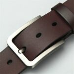 Personalised Leather Belt – Custom Engraved Premium Belt for Men Gift