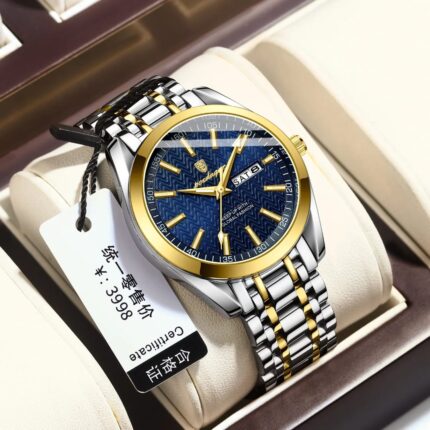 Poedagar 3998 Quartz Mens Watch