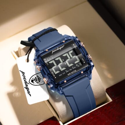 Poedagar Multifunction Digital Sports Watch.