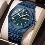 Poedagar Stainless Steel Men’s Wrist Watch