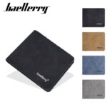 Processed Suede Leather Wallet