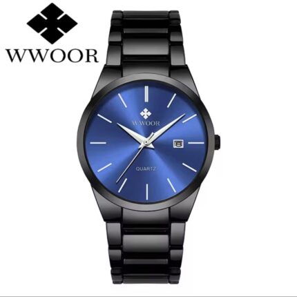 WWOOR Men Watch – Luxury Quartz Wrist Watch for Business & Casual Style