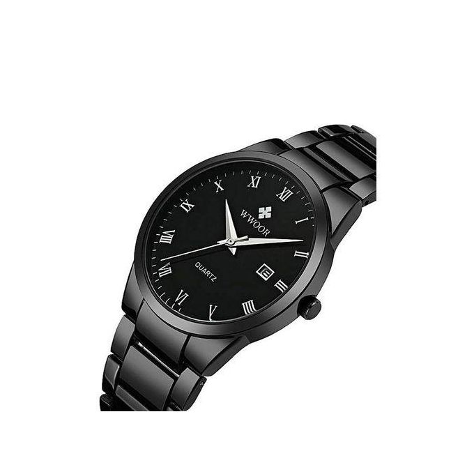 WWOOR Men’s Quartz Stainless Steel Wrist Watch WWOOR Men’s Quartz Stainless Steel Wrist Watch