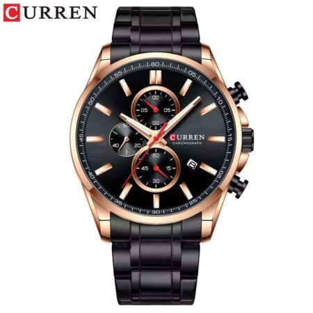 CURREN Chronograph Water Resistant Men’s Wrist Watch