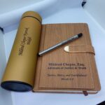 Executive Stationery Gift Set – Inspiring Notebook, Pen & Keyholder