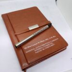 Executive Stationery Gift Set – Professional Notebook, Pen & Keyholder
