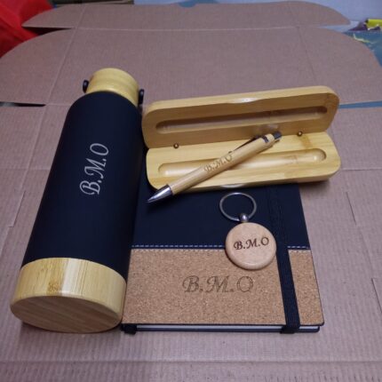 Executive Stationery Gift Set – Professional Notebook, Pen & Keyholder