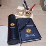 Executive Stationery Gift Set – Elegant Custom Notebook, Pen & Keyholder