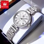 Curren 5608 Ladies Stainless Steel Watch – Date Display, Water Resistant & Quartz Movement - Image 2