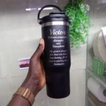 Custom Engraved Thermo Flask/Mug – Personalized Stainless Steel Travel Bottle (Free Engraving) - Image 3