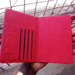 Processed Passport Holder Stylish PU Leather Travel Wallet with Card Slots - Image 6