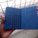 Processed Passport Holder Stylish PU Leather Travel Wallet with Card Slots - Image 4