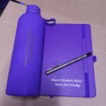 Branded/engraved gift set Notebook, pen and flask at 3500 - Image 6