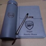 Branded/engraved gift set Notebook, pen and flask at 3500 - Image 5