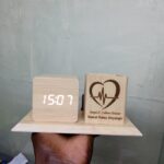Wooden Engraved Desk Organizer - Image 3