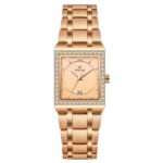 Wwoor Women’s Beautiful Dial Stainless Steel Quartz Waterproof